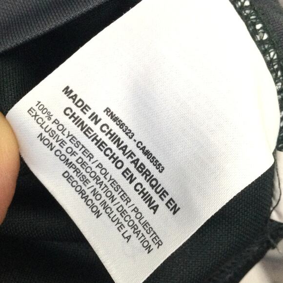 NFL Onfield Apparel Jets Nike Dri-Fit Men's Preppy Collared Golf Polo Gray L - Picture 6 of 11